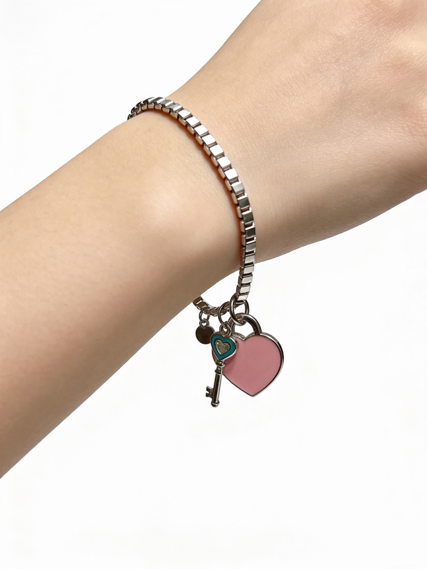 Tiffany & Co. Heart Charm Bracelet